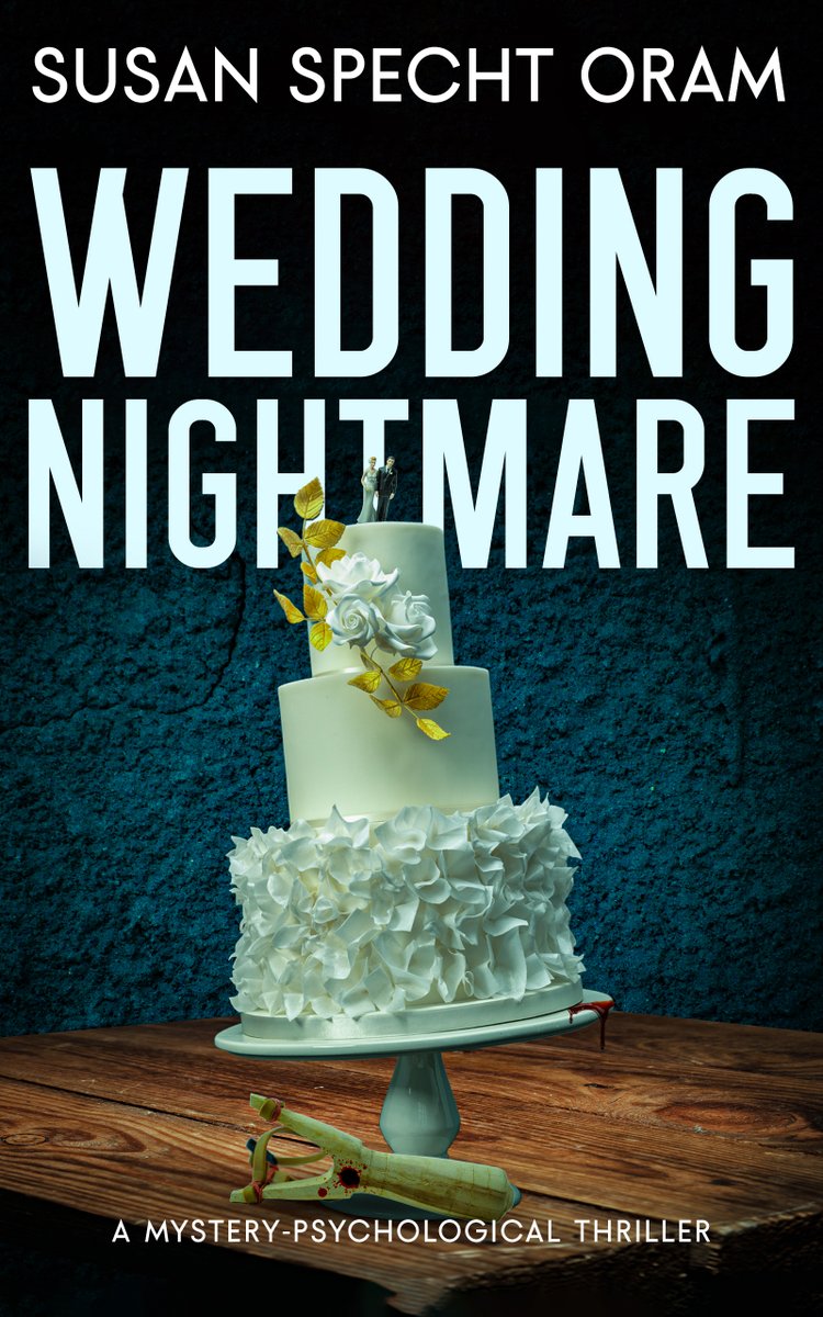 I'm excited about Wedding Nightmare coming out March 16th! Wedding mayhem, murder &amp; family drama #weddingthriller #thrillers