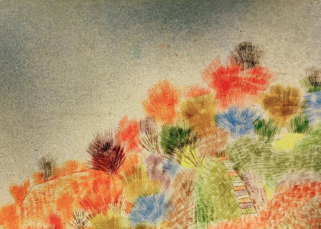 Bushes in Spring by  Paul Klee, 1925