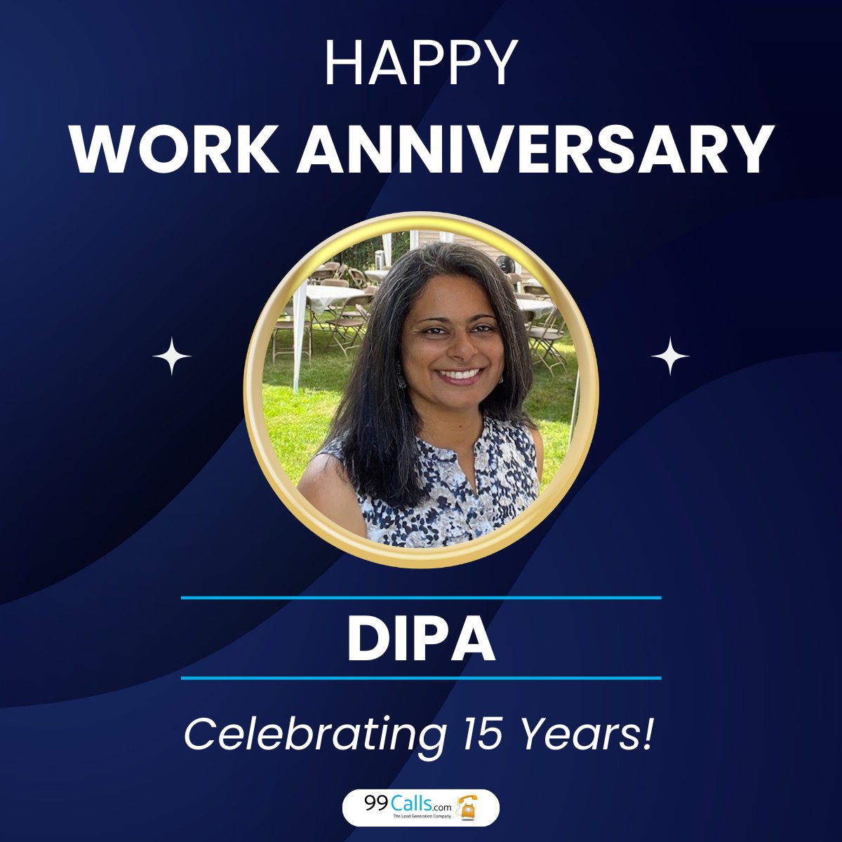 99Calls's tweet photo. 15 years with 99 Calls. 👏
Thank you, Dipa, for your dedication, leadership, and the contributions you’ve made to our team over the years.
We’re grateful to have you as part of the 99 Calls family and appreciate everything you do.
#TeamMilestone #99Calls #WorkAnniversary #SEO https://t.co/F4HSpoL7oF