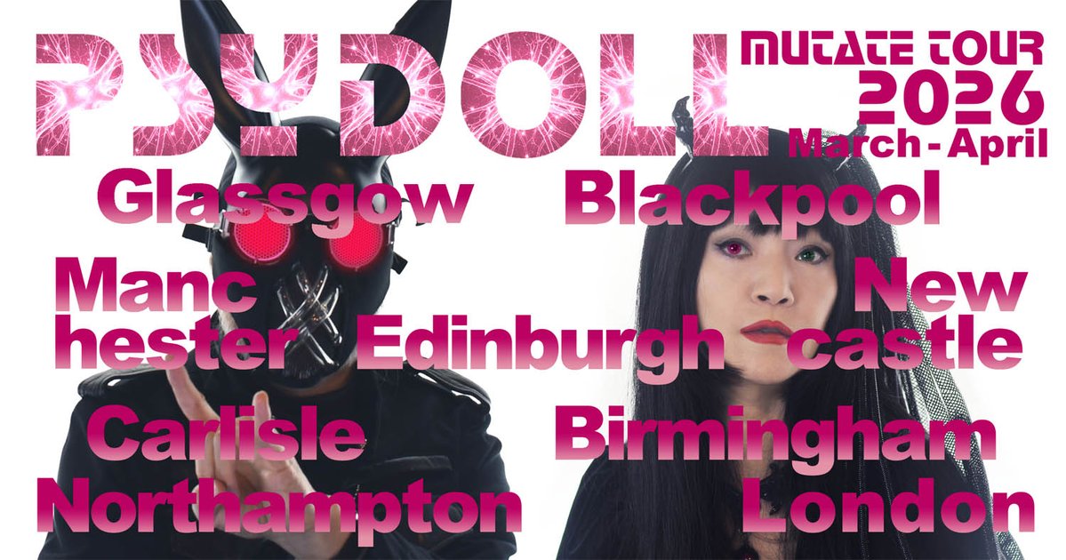 PSYDOLL @ Tokyo, Japan tweet media