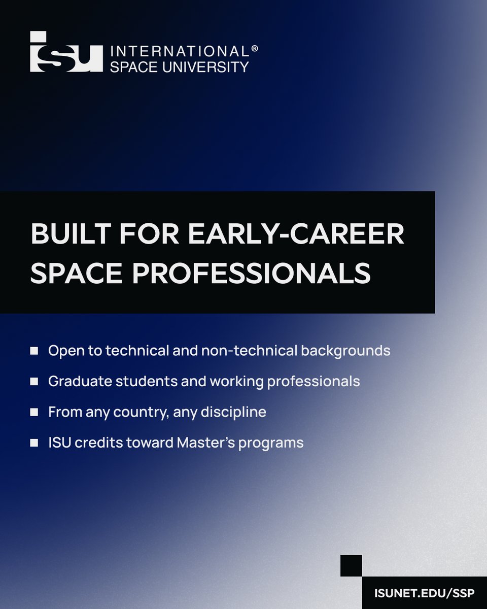 Space University tweet media