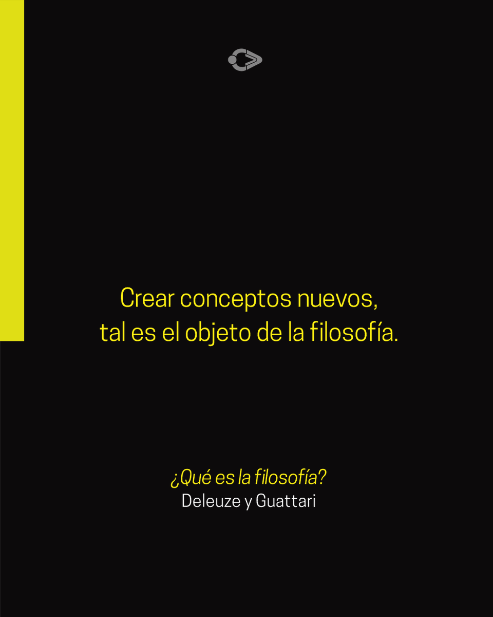 CursaVirtual's tweet photo. "Introducción a Deleuze · Conceptos, perceptos, afectos" - Curso Online.
Informes e inscripción en  https://t.co/wLXo1SdRob https://t.co/W5bbtcbSDD