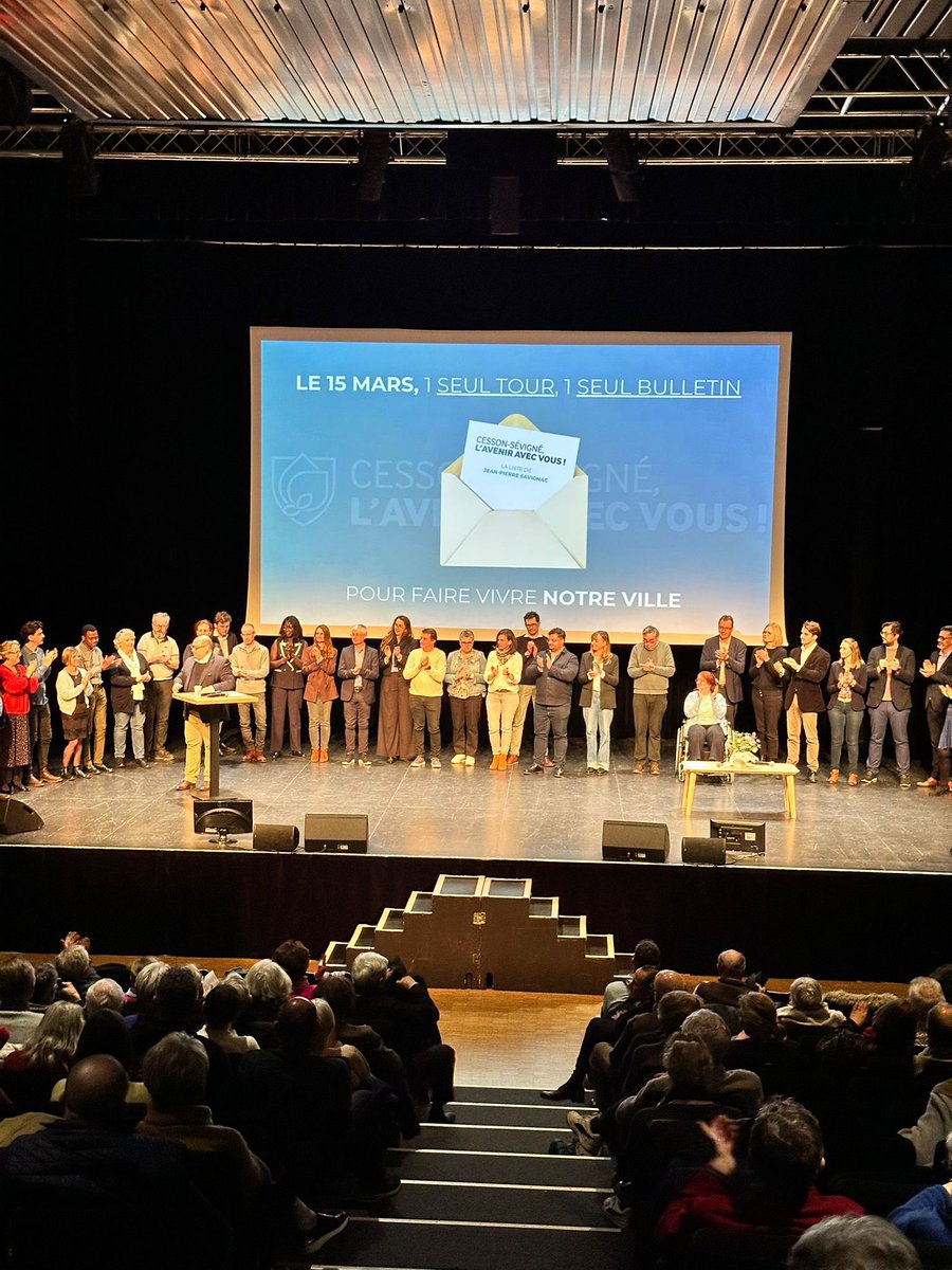 JP Savignac, Cesson-Sévigné L’AVENIR AVEC VOUS ! tweet media