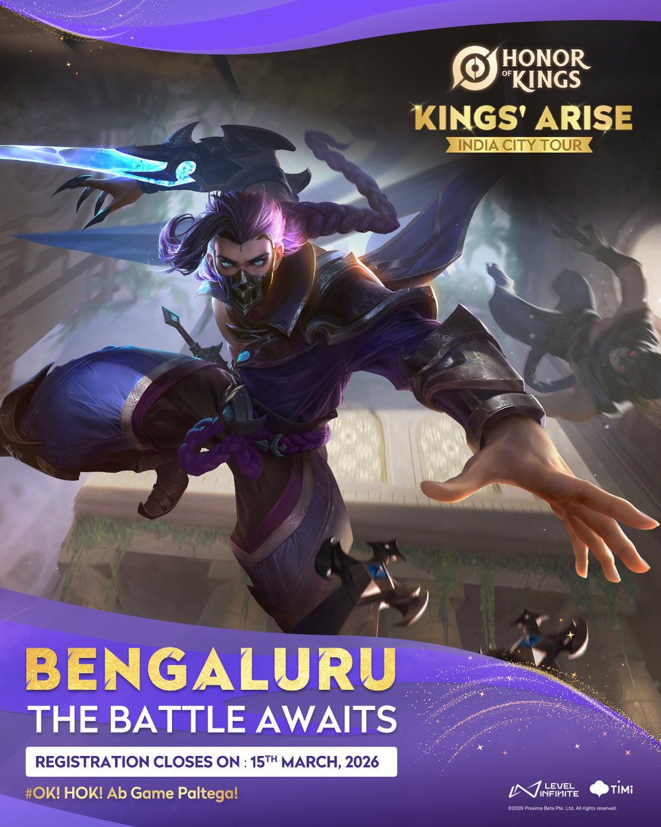 Real Honor of Kings India tweet media