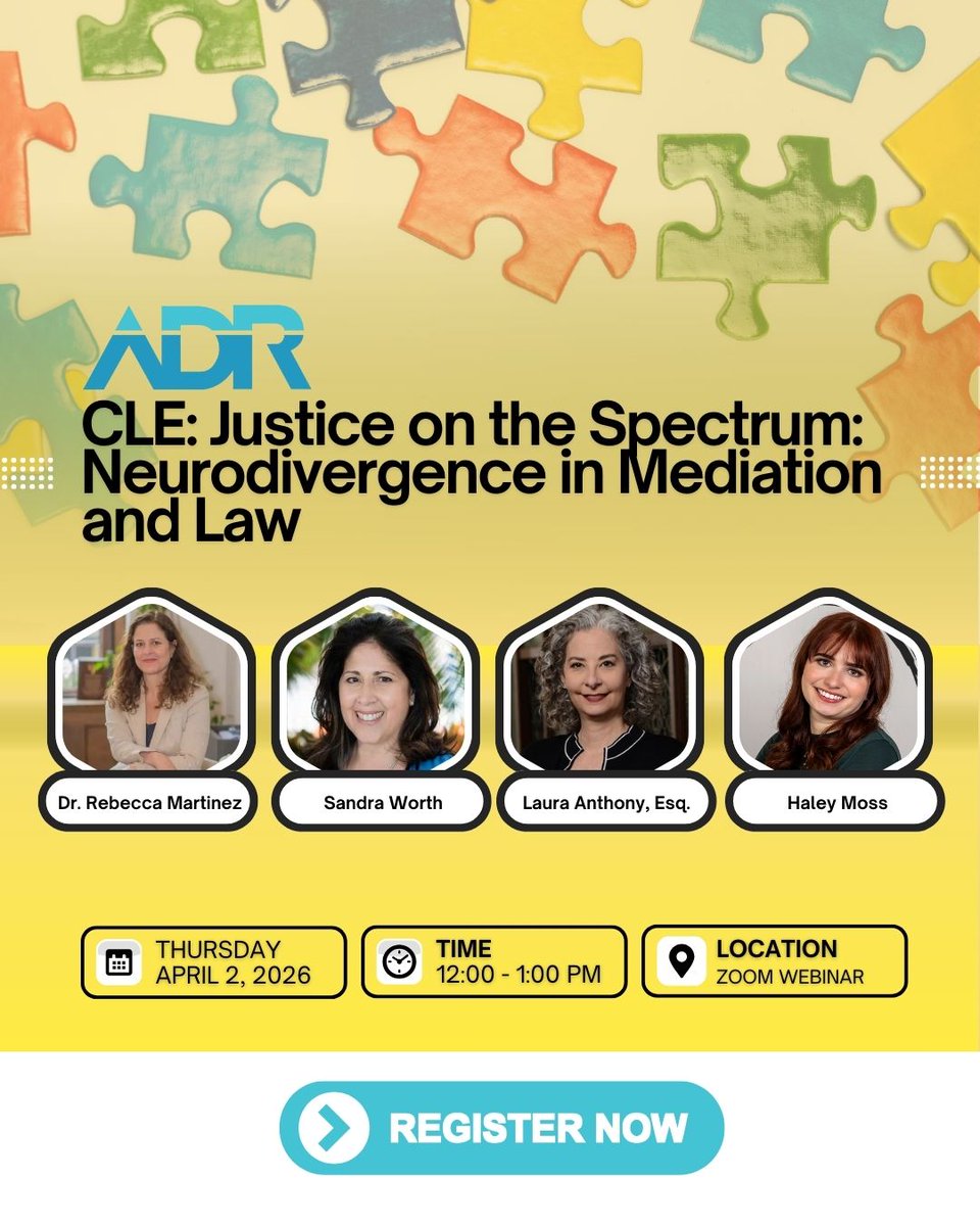 Alternative Dispute Resolution Section tweet media