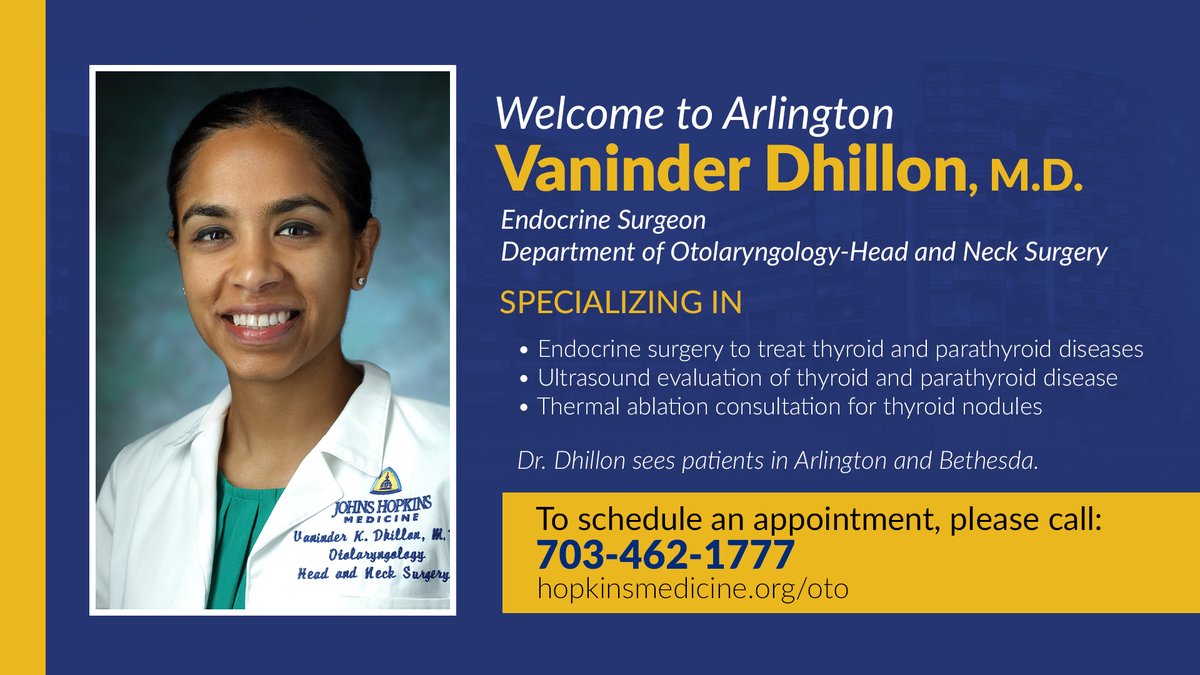 Johns Hopkins OHNS tweet media