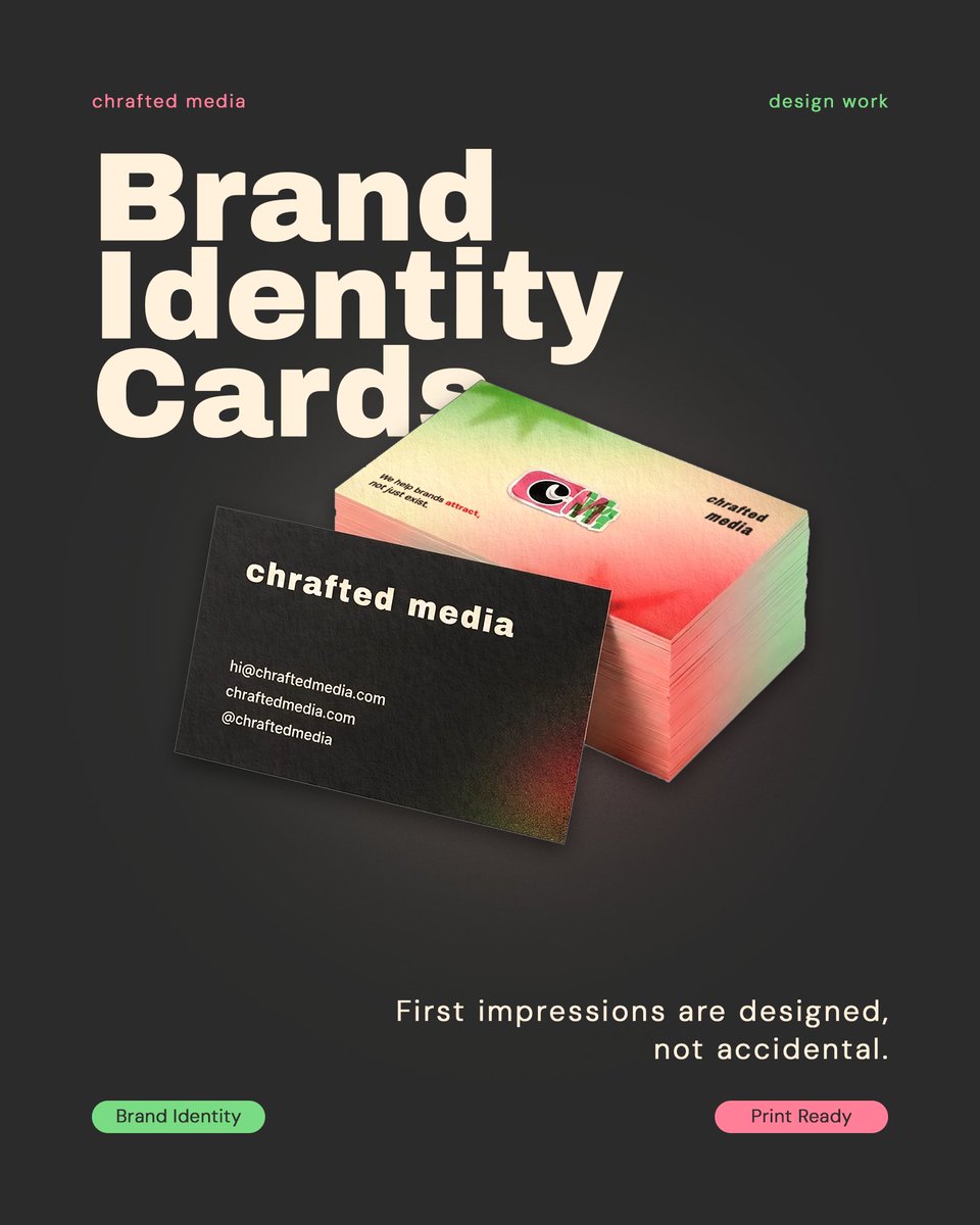 chraftedmedia's tweet photo. design that attracts, not just exists. 🌿
your brand's first impression starts here.
https://t.co/rvqn59RShu

#chraftedmedia #brandidentitydesign #brandingforbusiness #modernbranding #creativesph https://t.co/Fj1x5MH3vc