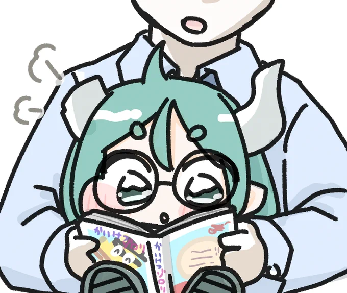 読み聞かせジェイドちゃんのrkgk