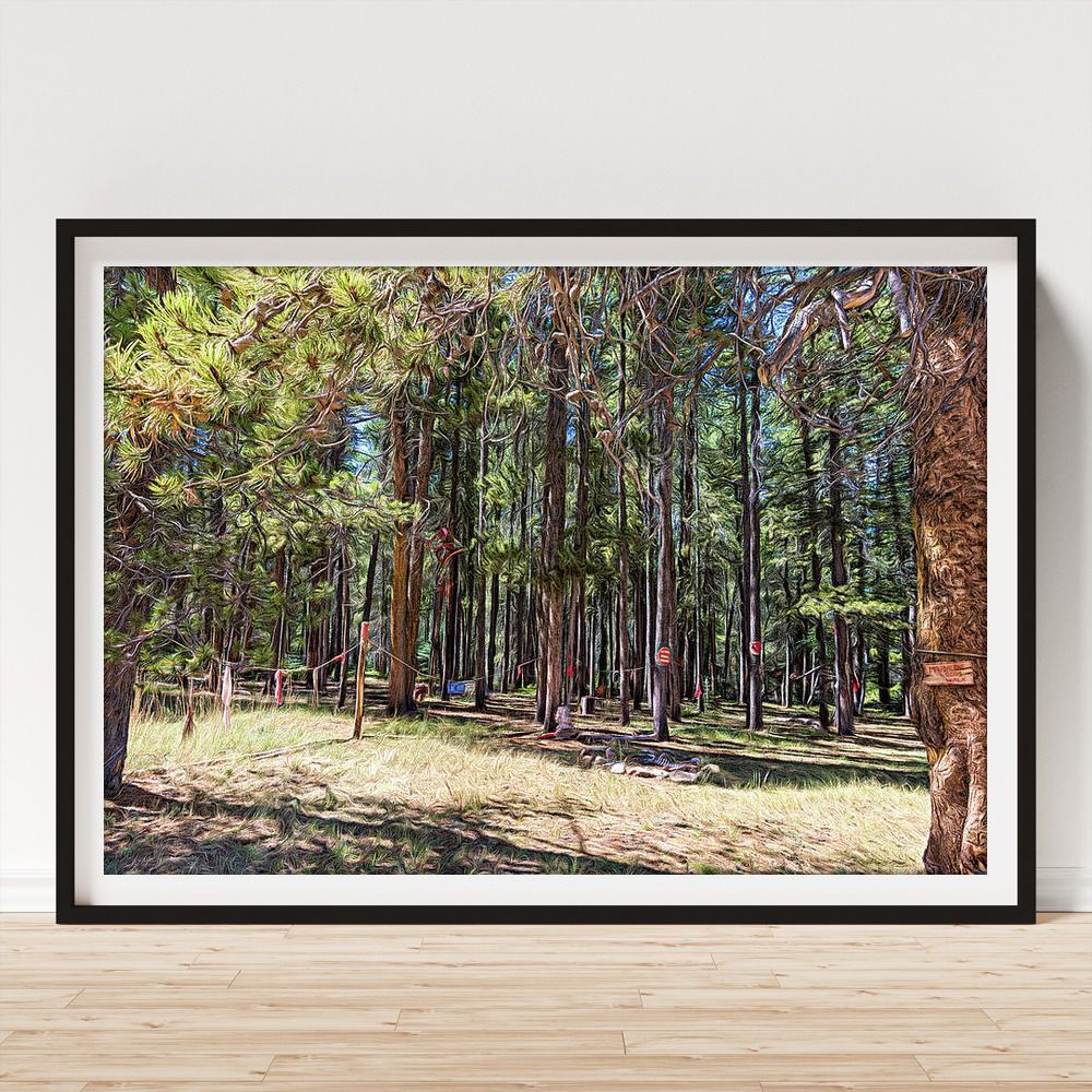DebraMartz's tweet image. "This is a place for Mementos, especially red ones and bells. Please enjoy ringing the bells as you walk through these woods." fineartamerica.com/featured/magda… 

#PineTrees #trees #Woods #contemplative #mementos #colorado #UpTop #PhotoArt #giftideas @debramartz #BuyIntoArt #WallArt