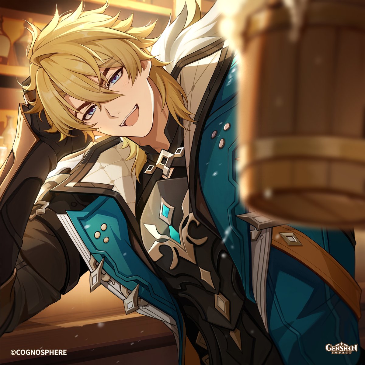 GenshinImpactID's tweet photo. #GenshinImpact #Varka #VarkaTheLegend
Ha, pas sekali! Sobat, satu gelas lagi! Dan tambah segelas Apple Cider!
Mau dengar cerita ekspedisi lagi? Haha ... kamu tidak pernah bosan ya. Begini saja, kali ini kamu yang cerita.
Fontaine, Natlan, Nod-Krai ... berikutnya Snezhnaya, kan? Sepertinya perjalananmu tak kalah berat dari ekspedisi mana pun.
Ayo, untuk petualangan yang belum terungkap! Saat kita bertemu lagi nanti, kita lihat siapa yang punya lebih banyak cerita seru!