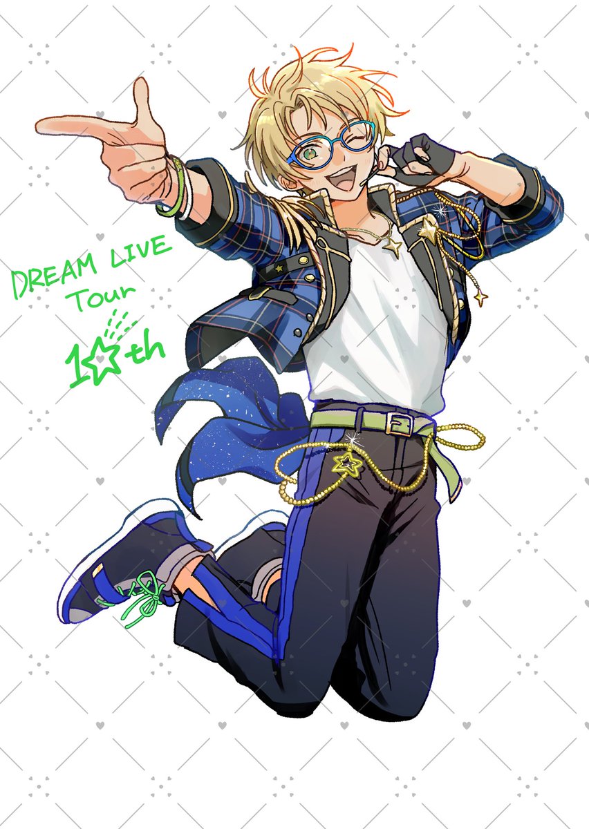 スタライ10th開催おめでとうございます！㊗️
フラスタのイラスト描かせていただきました！