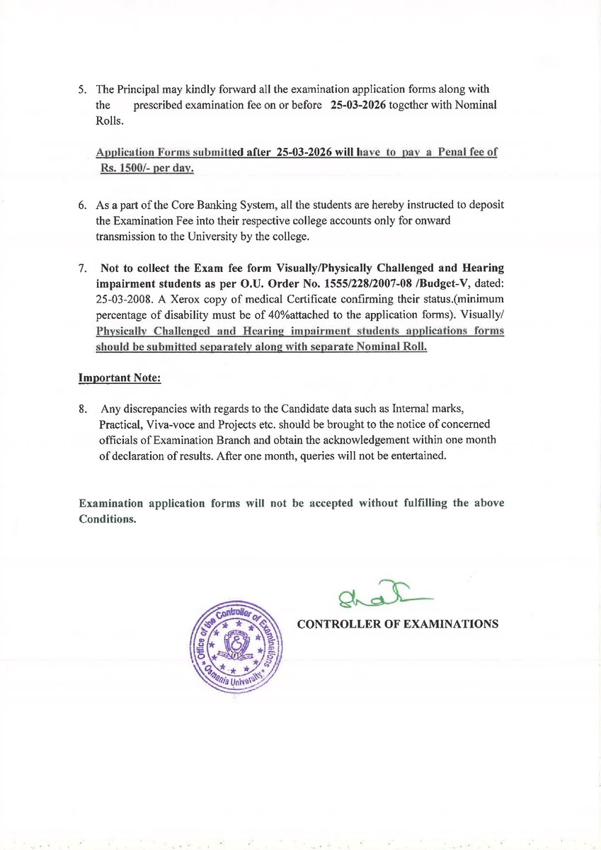 Osmania University tweet media