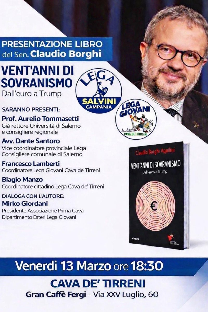 In partenza per CAVA DE' TIRRENI.
Fra poche ore ci vediamo lì.