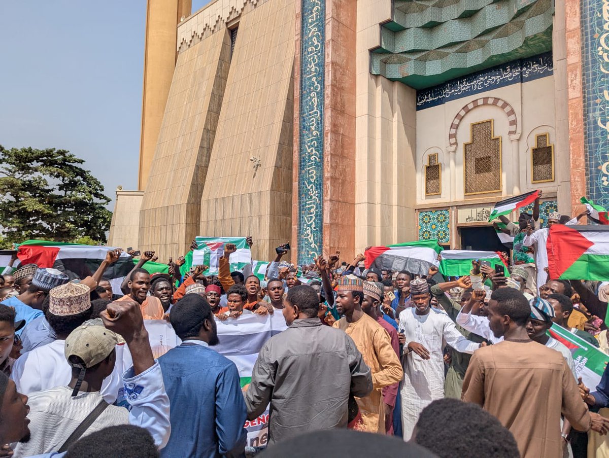 Pictures| Quds Day | Nigeria's National Mosque | Abuja | March 13, 2026.

<a href="/MayadeenEnglish/">Al Mayadeen English</a> <a href="/IrnaEnglish/">IRNA News Agency ☫</a> 
<a href="/Ahmed_hassan_za/">Ahmed Hassan 🇾🇪 أحمد حسن زيد</a> <a href="/AryJeay/">Arya Yadeghaar</a> <a href="/USinNigeria/">U.S. Mission Nigeria</a>