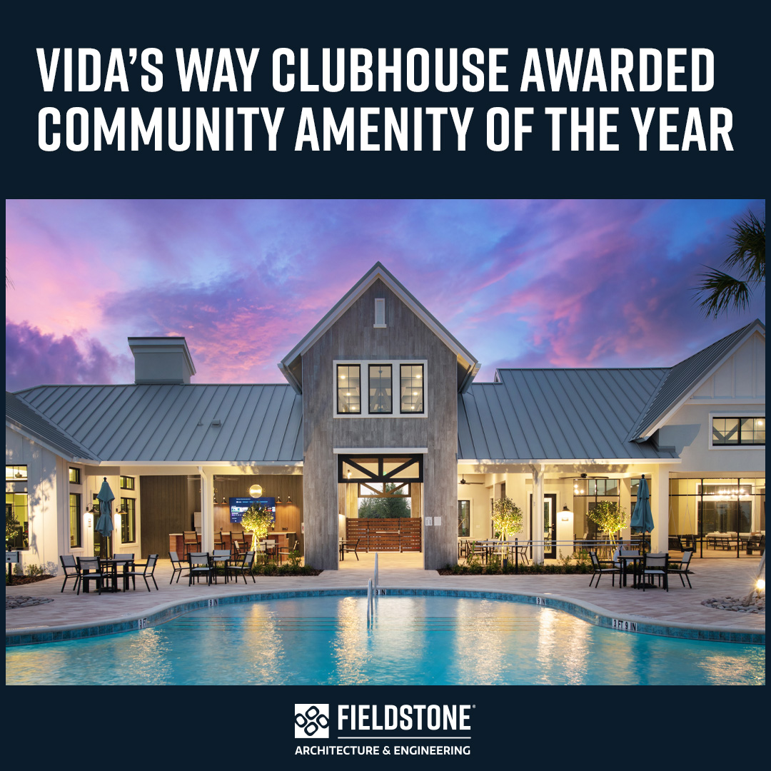 FieldstoneAE's tweet photo. Vida’s Way has been named the 2025 Best Community Amenity of the Year by the Tampa Bay Builders Association! Proud to partner with Pulte West Florida on this heritage‑inspired, community‑centered design.
Learn more: https://t.co/LEiF9LXBuP https://t.co/kkqH38FK3M
