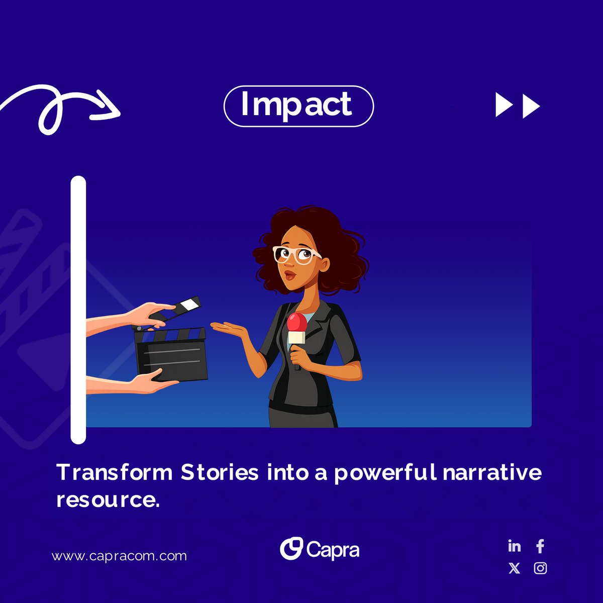 Capracomet's tweet photo. Elevate voices and craft engaging stories.
Stories have the power to inspire, connect, and create change. By elevating voices and sharing authentic experiences, we open doors to new perspectives and meaningful conversations. https://t.co/sTks5InfiR
