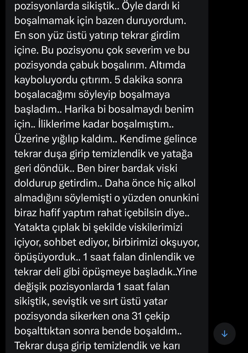geyhikayeler's tweet photo. Olgun aktif 20’lik ateşli çıtır pasifi kulak memelerine kadar yalayıp 1 gece boyunca türlü pozisyonda sikip iliklerine basar boşalmış 😈
Yorumlara videosunu koyacağını da belirtti 👇🏻 https://t.co/xHRqd7Sd6m