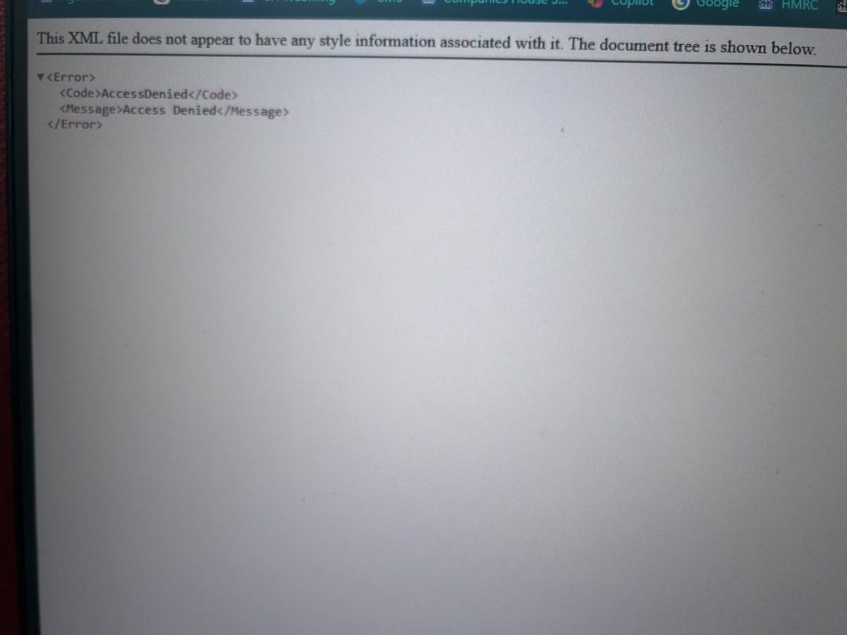 m20sdm's tweet photo. @CompaniesHouse Is web filing broken? https://t.co/75QneoOICo