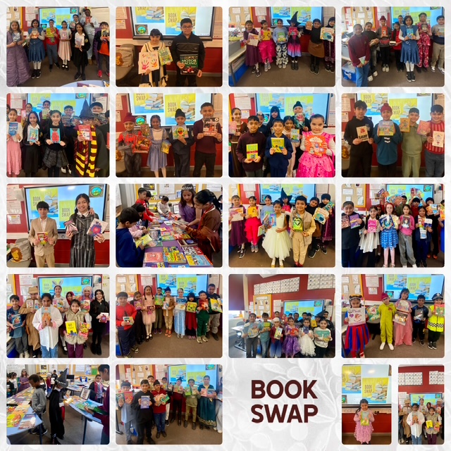 FeatherstonePr2's tweet image. 📚✨ To celebrate Book Week, we held our second Book Swap—over 300 books were exchanged! Pupils loved discovering new authors, sharing favourites, and giving stories a new life through reuse. ❤️📖 #WorldBookDay #BookSwap #LoveReading