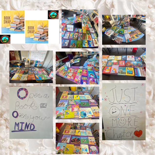 FeatherstonePr2's tweet image. 📚✨ To celebrate Book Week, we held our second Book Swap—over 300 books were exchanged! Pupils loved discovering new authors, sharing favourites, and giving stories a new life through reuse. ❤️📖 #WorldBookDay #BookSwap #LoveReading