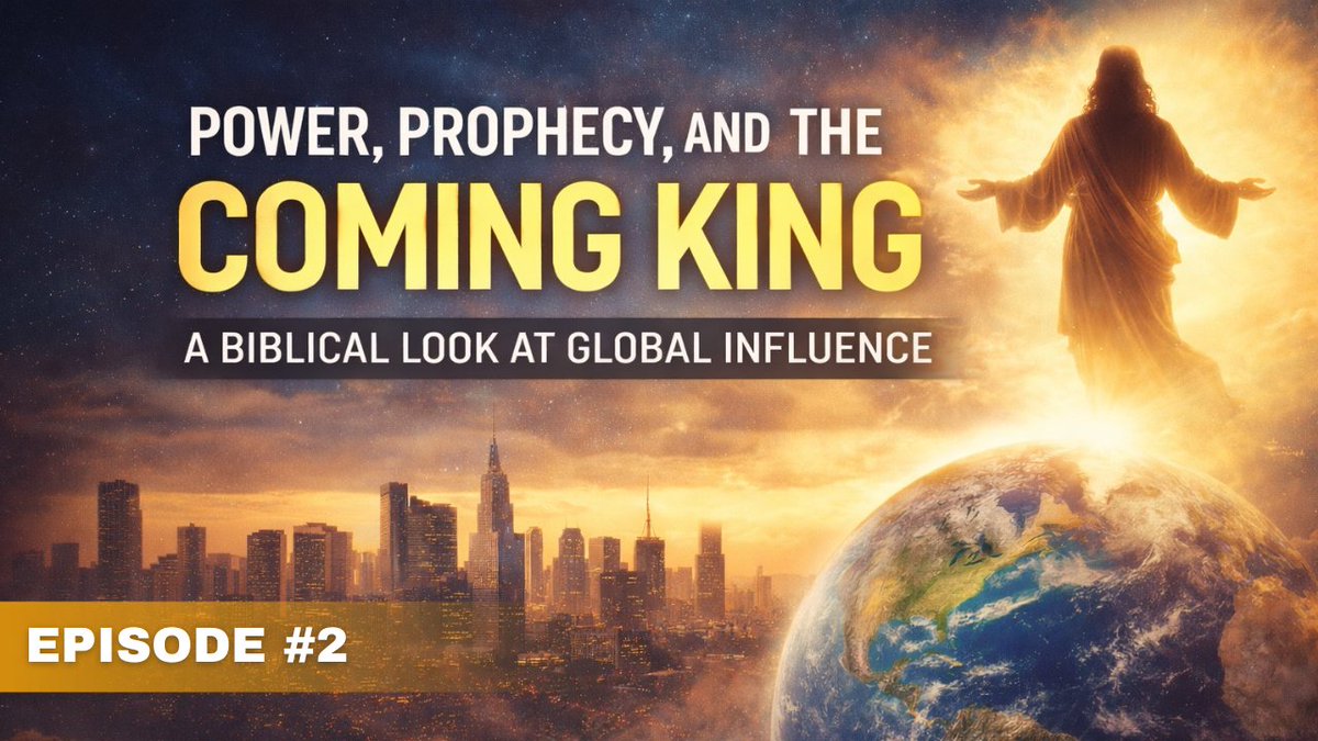 lbbc_webster's tweet photo. New Podcast Episode🎙️
"Ep. 2 - Power, Prophecy, and The Coming King: A Biblical Look at Global Influence"
.
Watch --> https://t.co/fN5zPQwULK https://t.co/uOi6FJTEJI