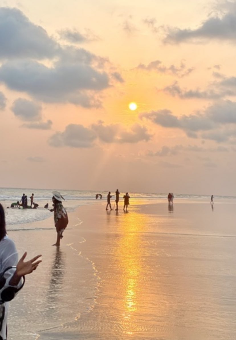 Not in uyo but, beach side is one of my favorite places to visit during weekends like this
