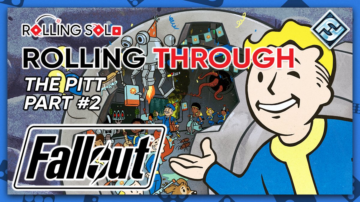 TryRollingSolo's tweet image. youtu.be/UMum0L45Pl0
Welcome back to the Wasteland! Join me as I continue my solo playthrough of Fallout: The Board Game published by @FFGames. ☢️

In this episode the Caravan Merchant and Dogmeat head into Vault 84. ⚙️

#fallout #fallouttheboardgame #boardgames #boardgame