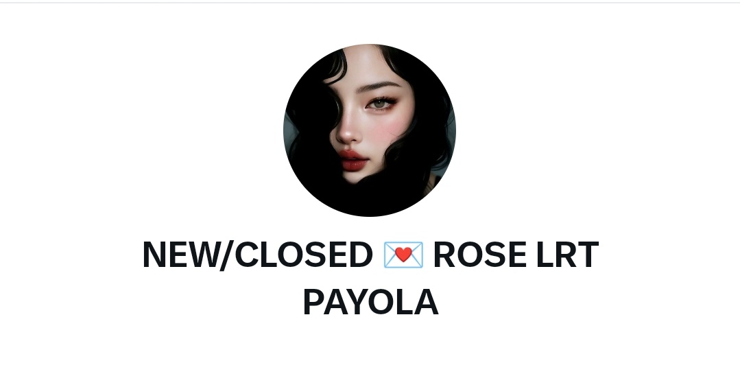 ROSE LRT PAYOLA 𓍯 tweet media