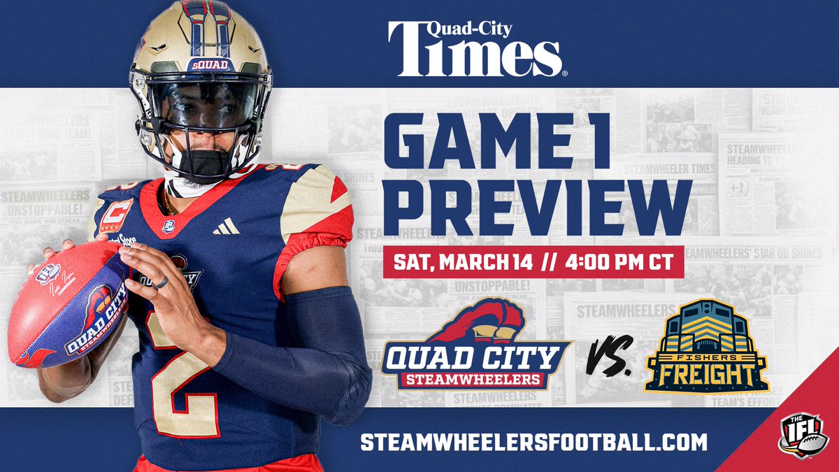 Quad City Steamwheelers tweet media