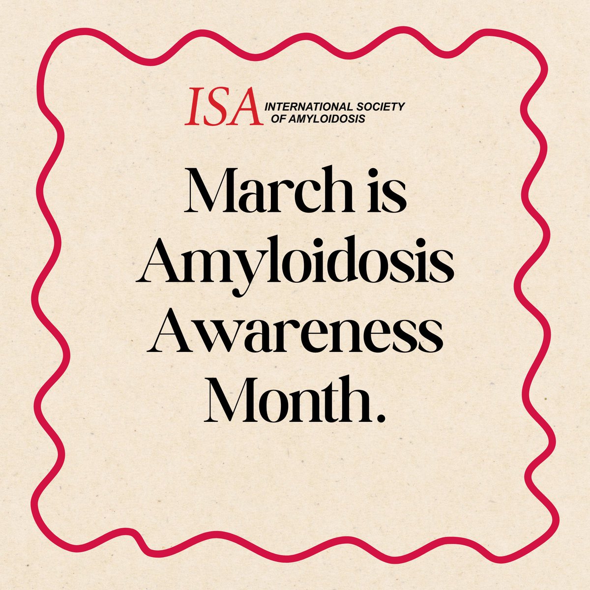 The International Society Of Amyloidosis tweet media