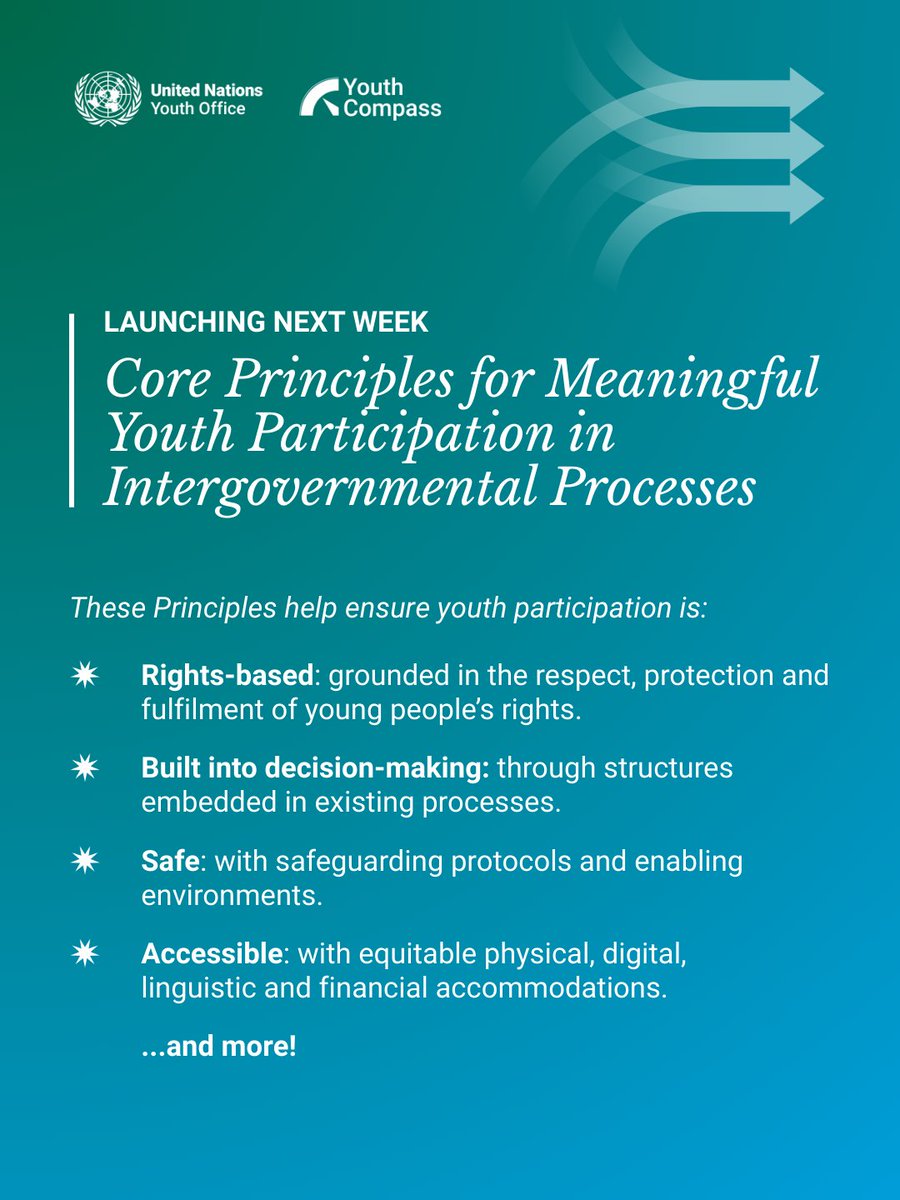 UN Youth Office tweet media