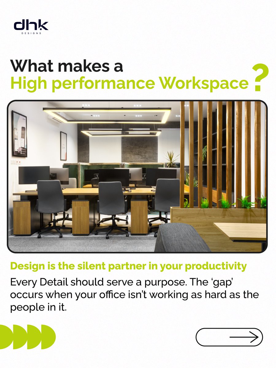 dhkdesigns_'s tweet image. Ever wonder why some offices just ‘work’?
That’s the power of thoughtful design.

At DHK, our goal is to create spaces that work as hard as your team does.
#interiordesigners #office #architecture