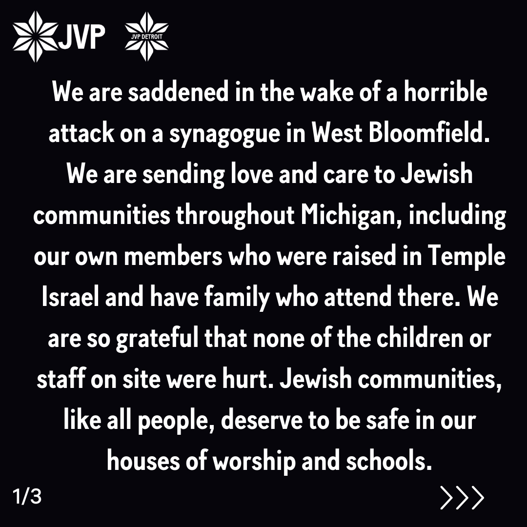 Jewish Voice for Peace tweet media