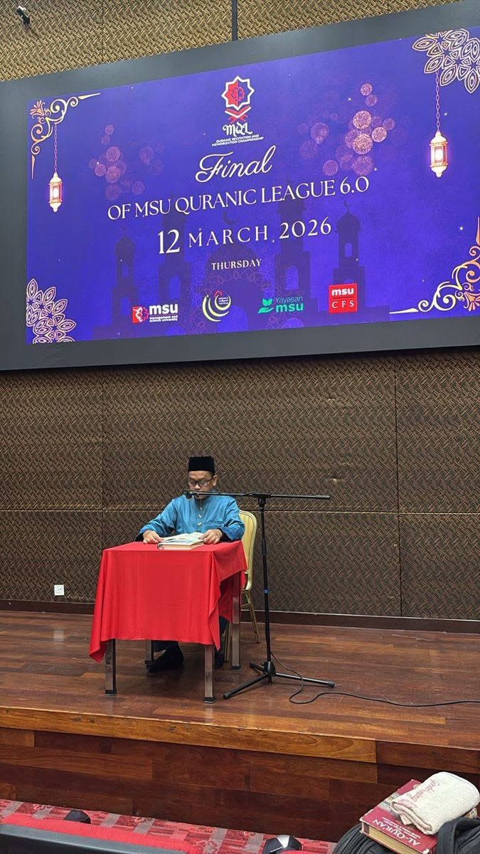 MSUCSabah's tweet photo. Tahniah dan syabas kepada Kakitangan &amp; Pelajar MSU College Sabah yang telah menyertai MSU Quranic League 2026! 🎉

Semoga penyertaan ini menjadi inspirasi untuk terus mendekati Al-Quran serta memperkukuhkan semangat ukhuwah dan kecemerlangan dalam kalangan warga MSU.

#Ramadan https://t.co/BKUcS2D1E1