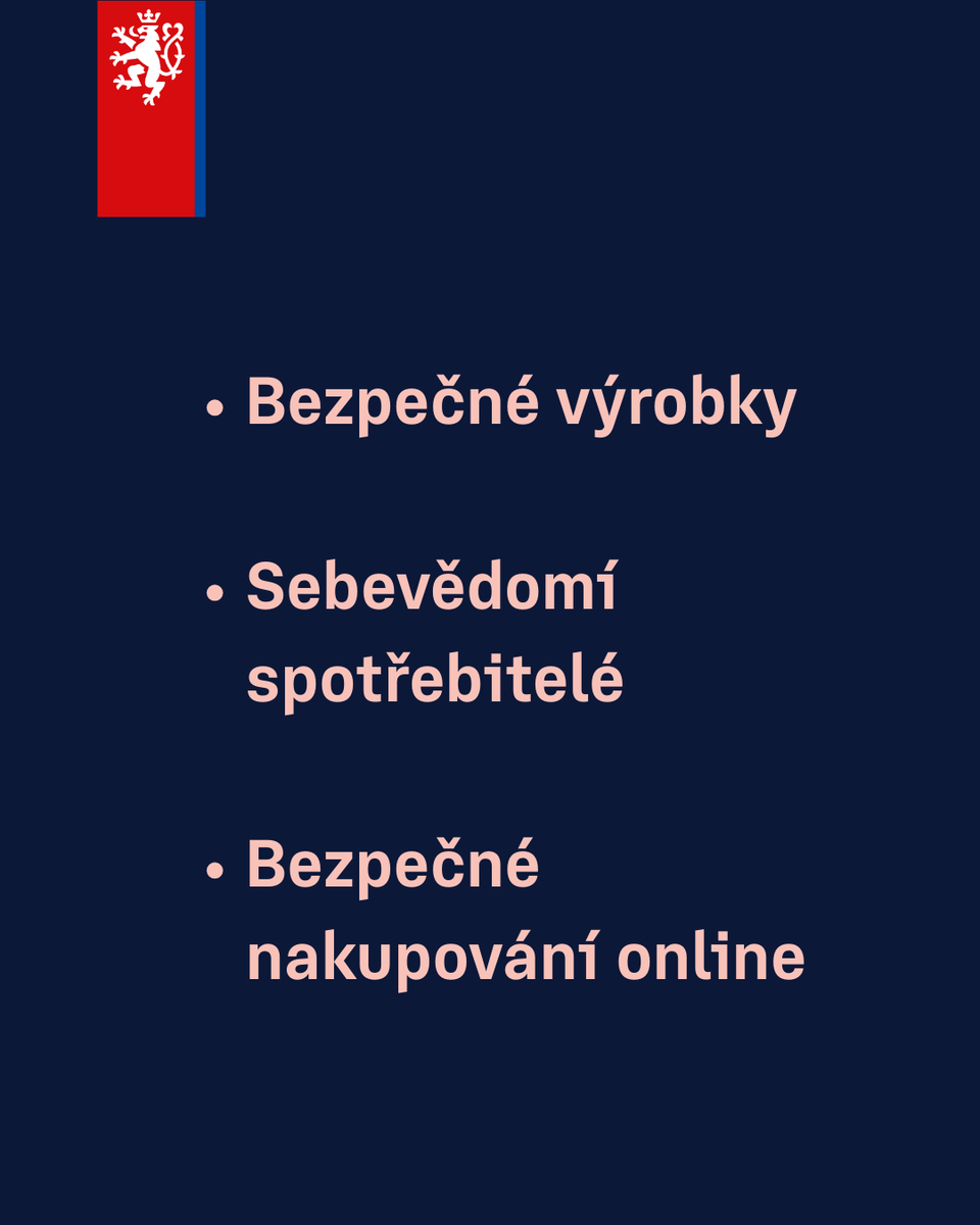 mpo_tweetuje's tweet photo. Světový den spotřebitelských práv už tuto neděli

Každoročně upozorňuje na význam ochrany spotřebitelů a bezpečnosti výrobků. Letošní motto zní „Bezpečné výrobky, sebevědomí spotřebitelé“, což je také téma globální kampaně organizace @Consumers_Int.

Bezpečnost výrobků zůstává celosvětově velkou výzvou. Například společná akce @OECD z roku 2021 ukázala, že 79 % kontrolovaných online nabídek nesplňuje stanovené požadavky a 87 % výrobků stažených z trhu nebo zakázaných je i nadále dostupných online.

V poslední době došlo i k několika důležitým krokům:
 🔹 OSN v prosinci 2025 přijala první globální zásady pro bezpečnost spotřebitelských výrobků.
 🔹 Evropská komise loni představila nástroje pro bezpečný a udržitelný e-commerce, které reagují na rychlý růst online nákupů.

Letošní kampaň zdůrazňuje především větší informovanost spotřebitelů, spolupráci států, firem a spotřebitelských organizací i lepší sdílení informací při stahování nebezpečných výrobků z trhu.

Více informací 👉 https://t.co/nN2Im6fETF