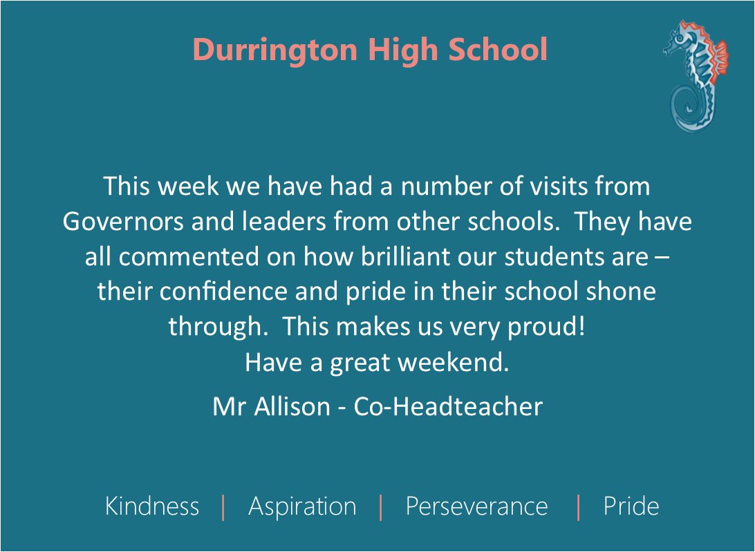Durrington High tweet media