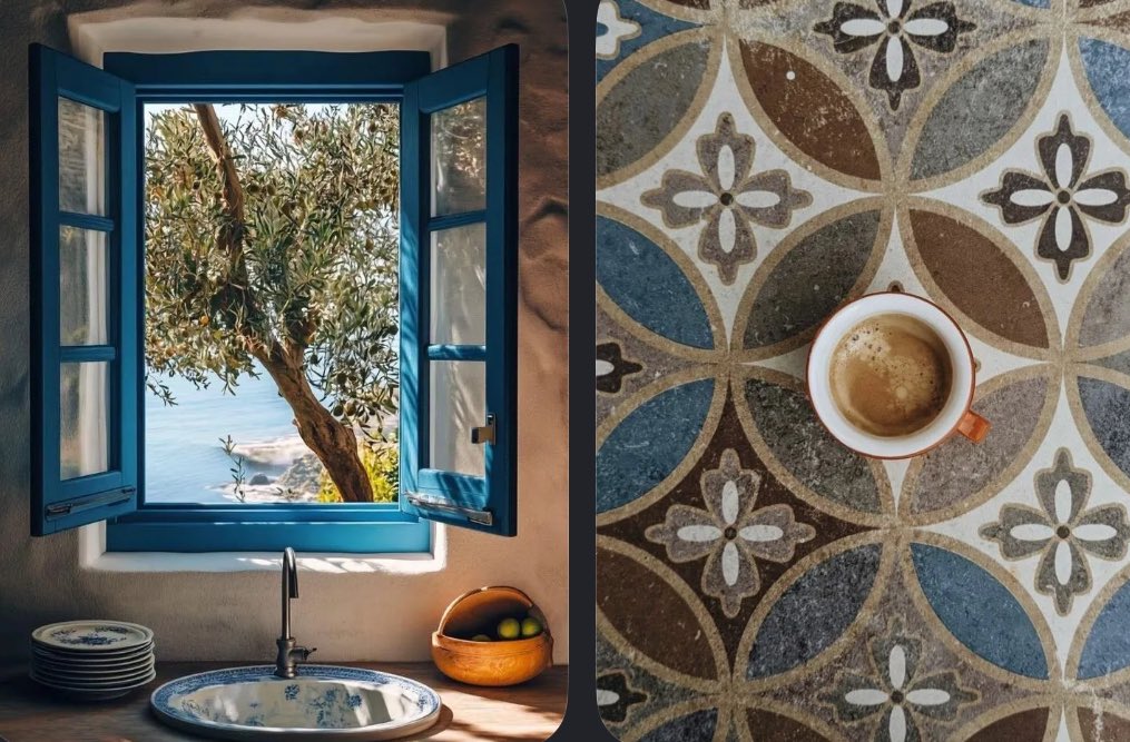 EvaLovesDesign's tweet photo. Mediterranean state of mind https://t.co/WblfiiB1Js