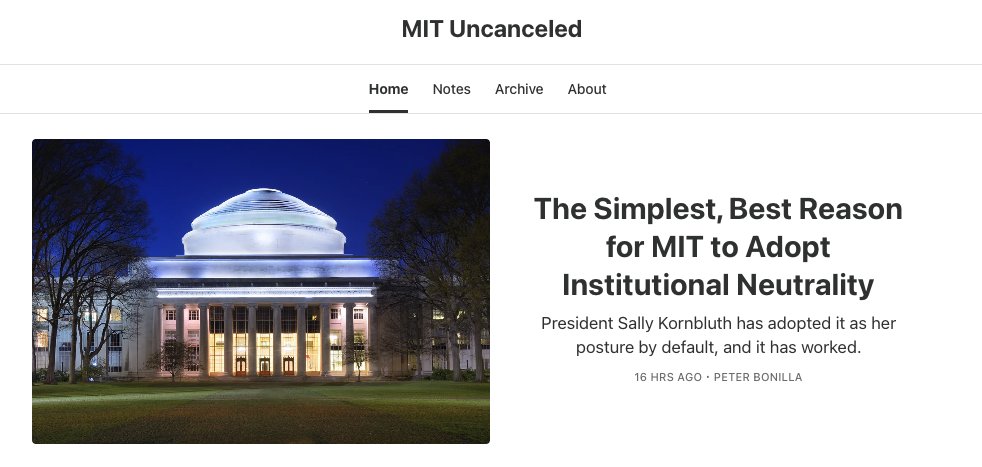 MIT Free Speech Alliance tweet media