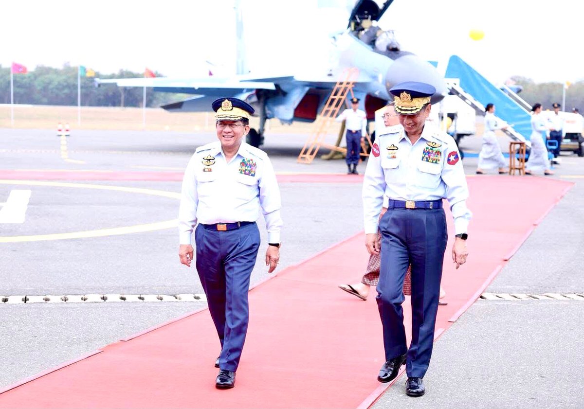 KoPhone65061643's tweet image. Commissioning Ceremony: New aircrafts commissioned into service 
myanmaritv.com/news/commissio……
:
Credit: #mitv