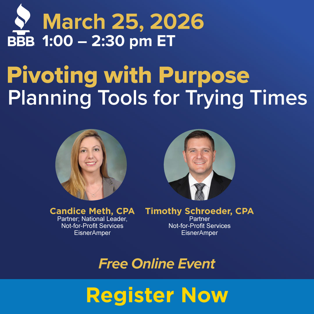 BBB's Give.org tweet media