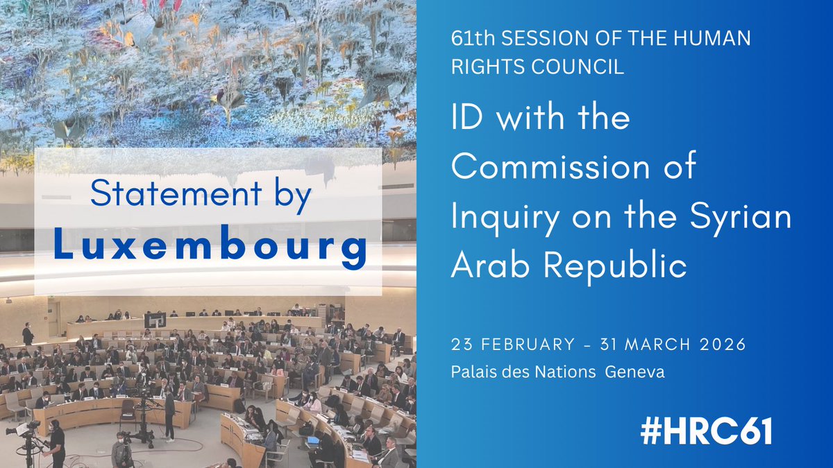 Luxembourg Mission in Geneva🇱🇺🇺🇳 tweet media