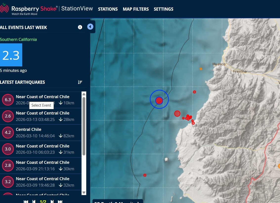 Geo_Risk's tweet photo. #sismo #temblor #Atacama
Resumen sismicidad últimos dias región de Atacama
Reciente sismo M6.3 (USGS) está en misma zona de actividad Julio 2021
Mapa de los amigos de @raspishake https://t.co/Yo4TUMxLIy