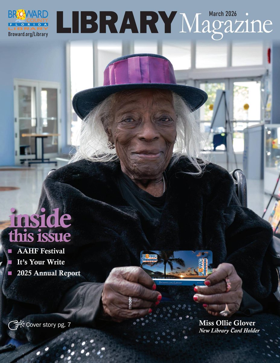 Broward County Library tweet media