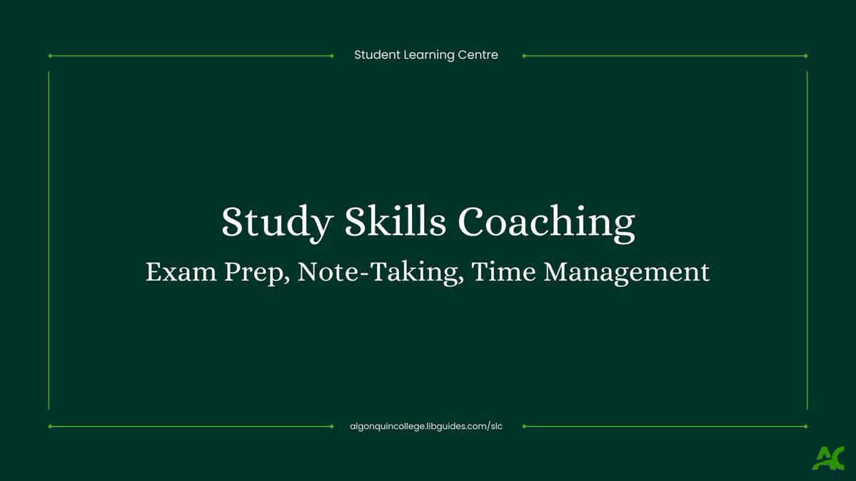 Algonquin College Library tweet media