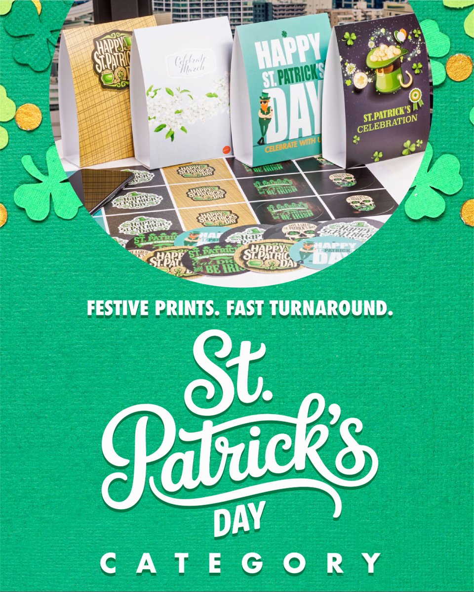 Get ready for St. Patrick’s Day!
Save some GREEN with our latest deals—shop now on our website! 💚🍀🎩 💰