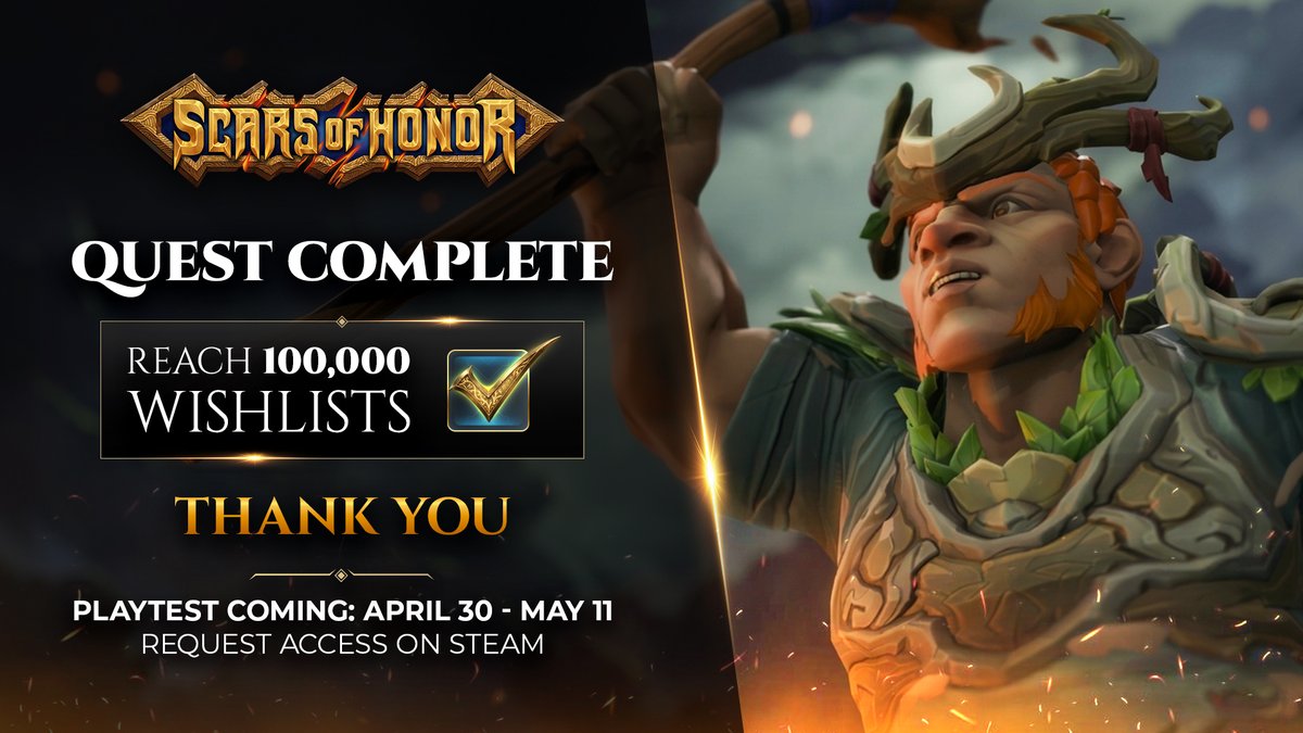 Scars of Honor - WISHLIST on Steam NOW! tweet media