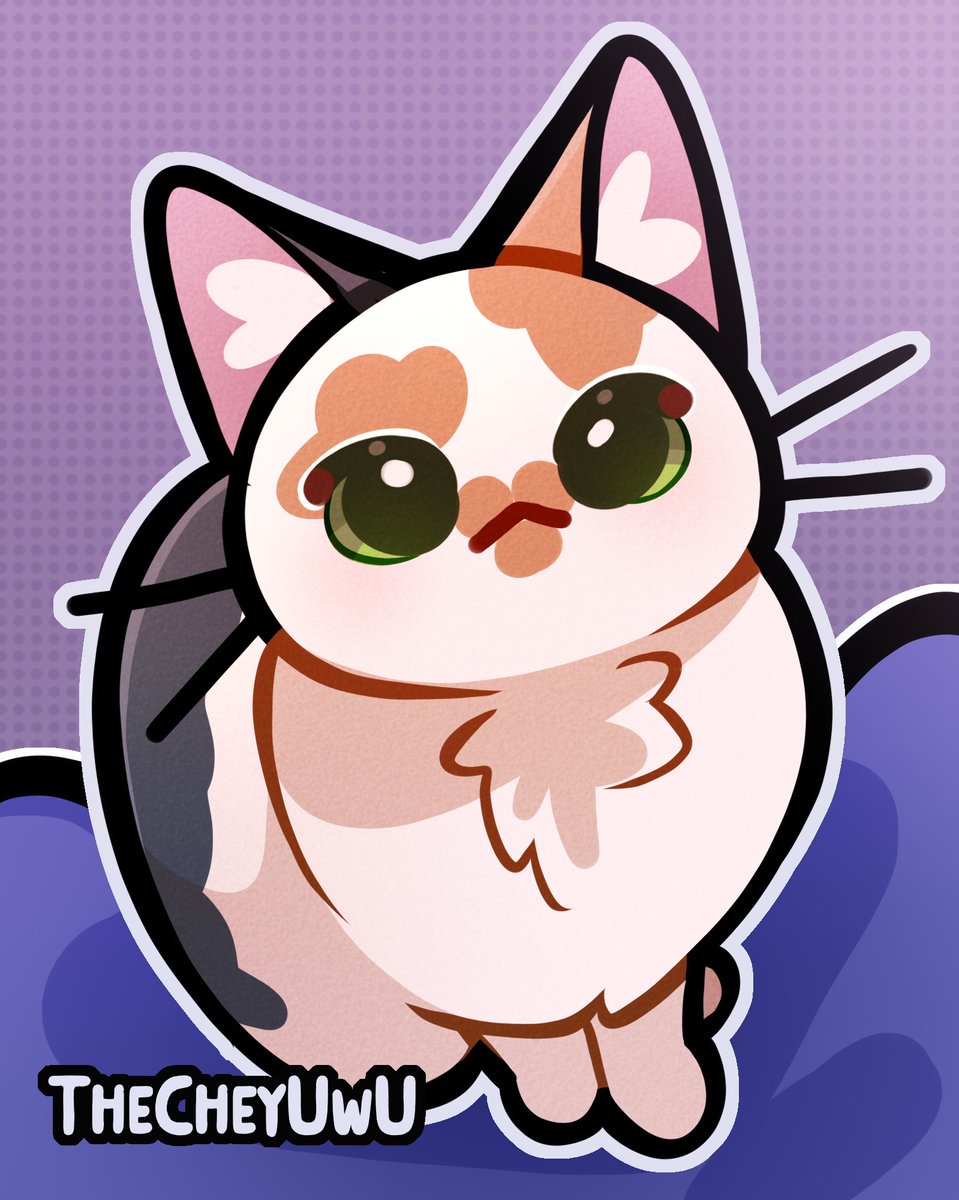 TheCheyuwu's tweet photo. Un gatito que eh visto mucho en una red social, es muy lindo! ^^
βΈ»β‘βΈ»
I've seen a kitten a lot on social media, it's so cute! ^^
#CatsLover #CatCommunity #Illustration https://t.co/X0CAsnm3o9