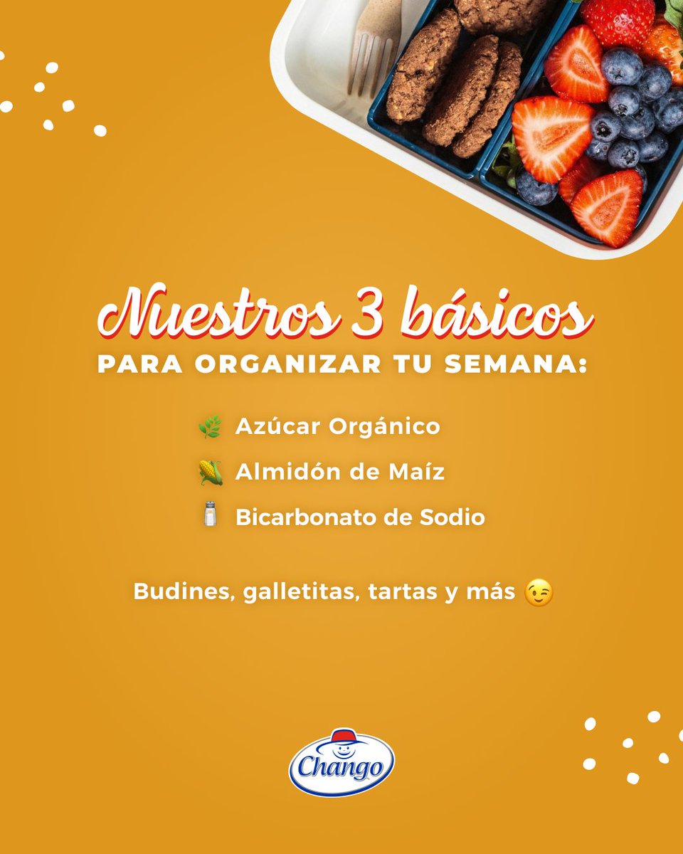 📚✨ Vuelta a clases, rutina, poco tiempo… ¿te suena?

El Batch Cooking puede ser tu mejor aliado 💛
Organizás un momento para cocinar, preparás en cantidad y resolvés todo  🙌

chango.com.ar/batch-cooking-…