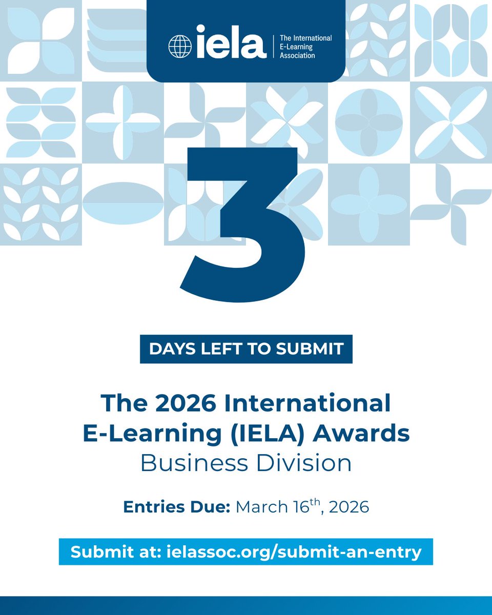 International E-Learning Association (IELA) tweet media