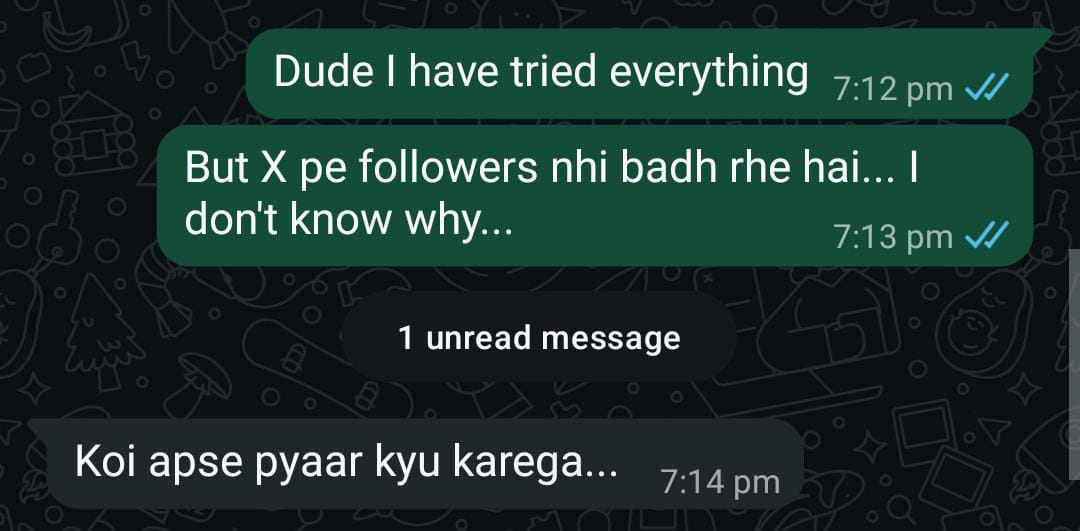 TripathiAyush78's tweet image. LMAO Homie got real ... 
#Funny #jokes #X